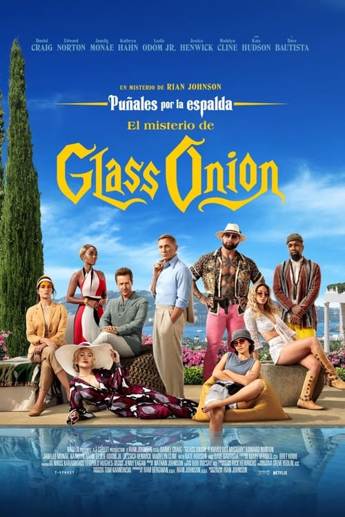 Cartel de la película Puñales por la espalda: El misterio de Glass Onion