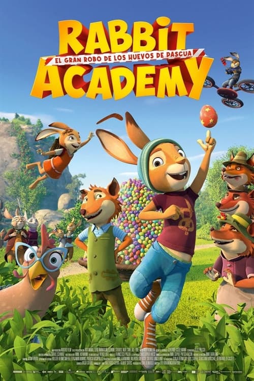 Cartel de la película Rabbit Academy: El gran robo de los huevos de Pascua