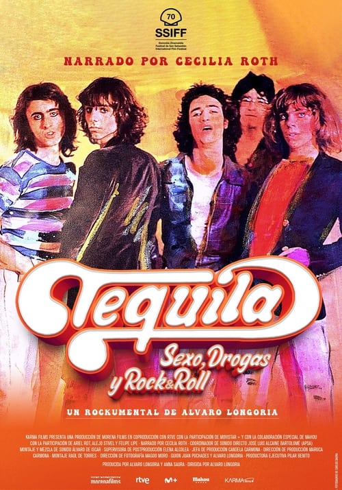 Cartel de la película Tequila. Sexo, drogas y rock & roll