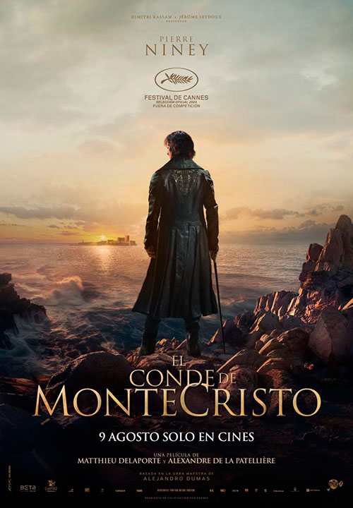 Cartel de la película El Conde de Montecristo