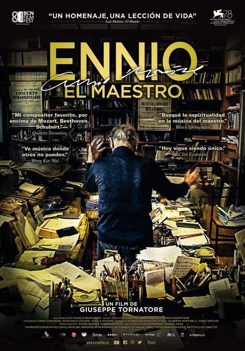 Cartel de la película Ennio, el Maestro