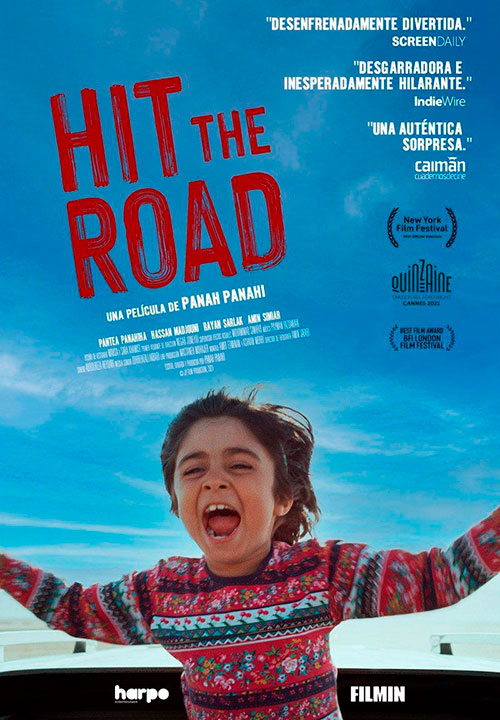 Cartel de la película Hit the Road