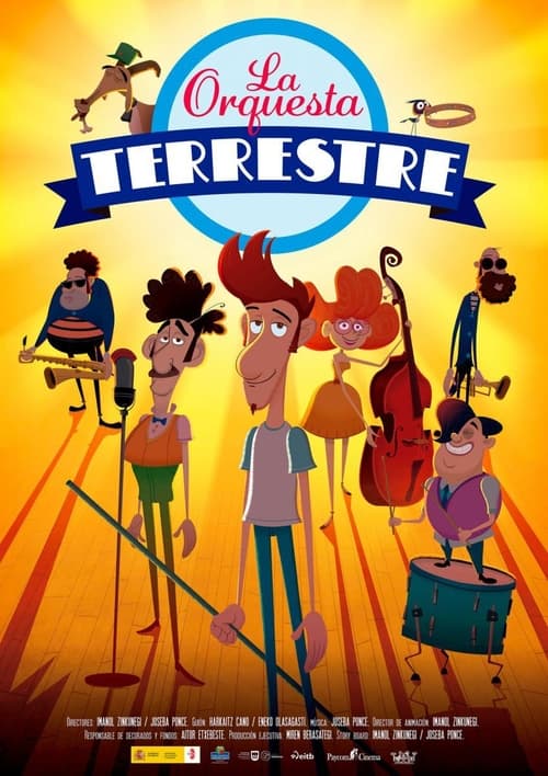 Cartel de la película La orquesta terrestre