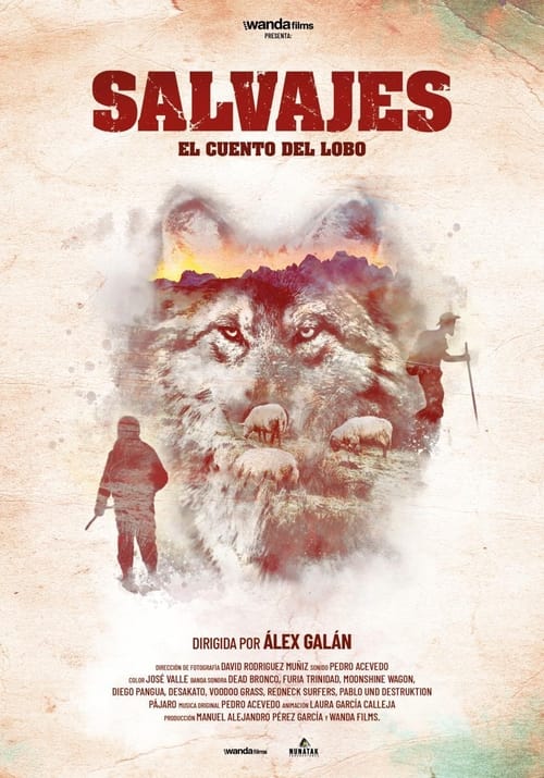 Cartel de la película Salvajes, El Cuento Del Lobo