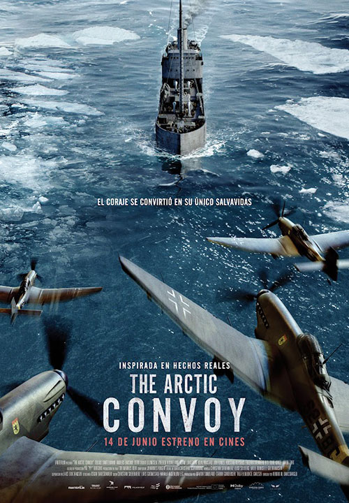 Cartel de la película The Arctic Convoy