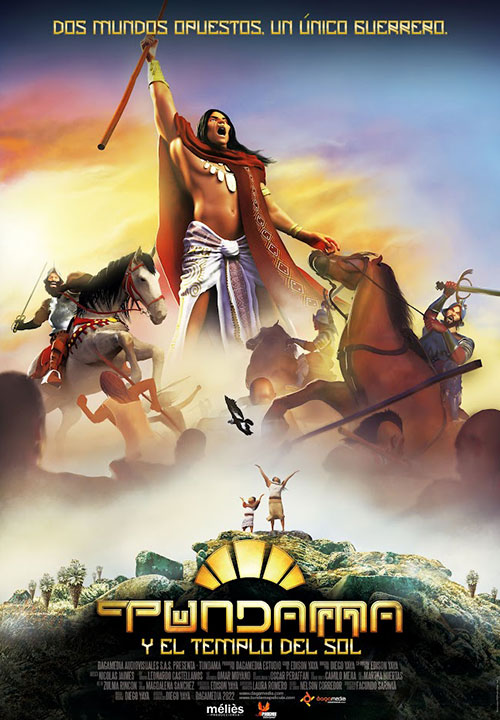 Cartel de la película Tundama y el templo del sol