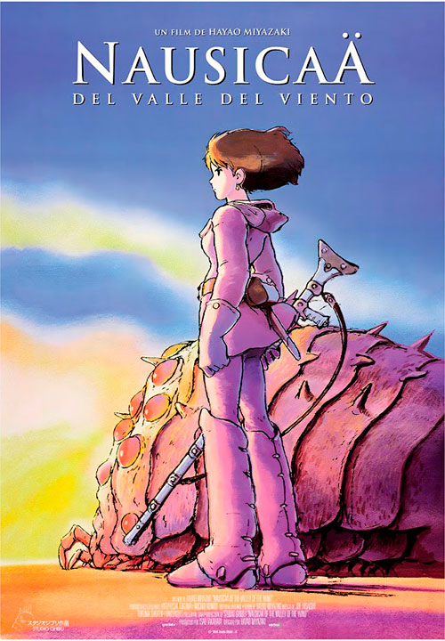 Cartel de la película Nausicaä del valle del viento