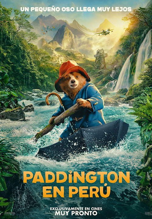 Cartel de la película Paddington en Perú