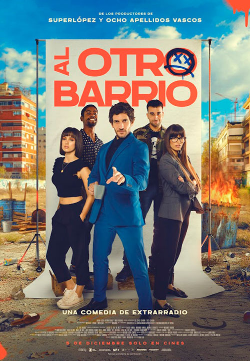 Cartel de la película Al otro barrio