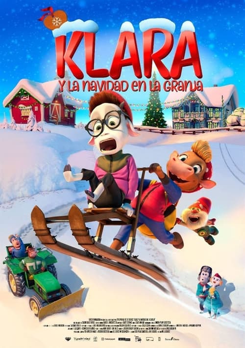 Cartel de la película Klara y la Navidad en la granja