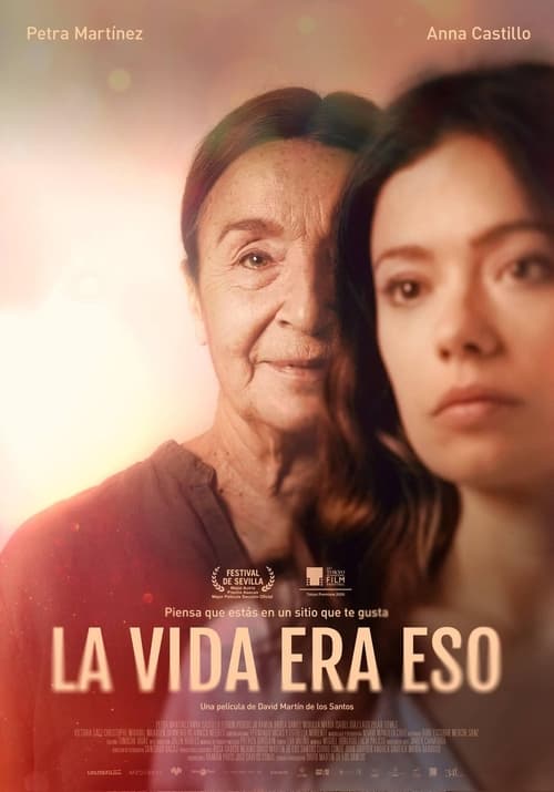 Cartel de la película La vida era eso