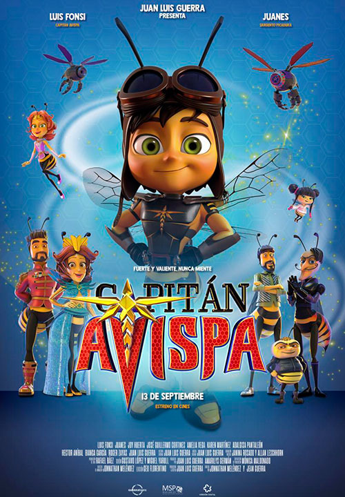 Cartel de la película Capitán Avispa