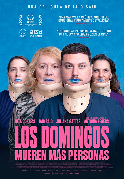 Cartel de la película Los domingos mueren más personas