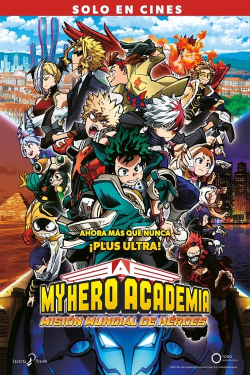 Cartel de la película My Hero Academia: Misión mundial de héroes