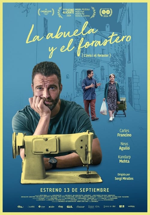 Cartel de la película La abuela y el forastero