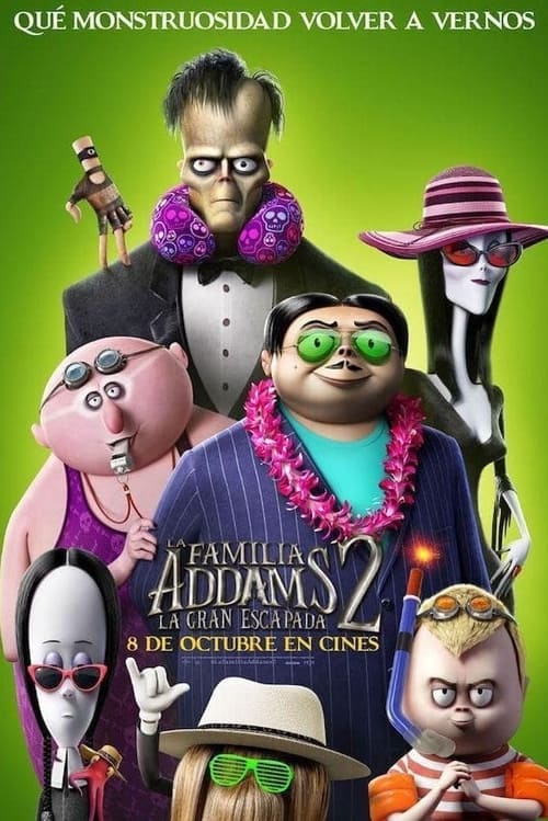 Cartel de la película La familia Addams 2: La gran escapada