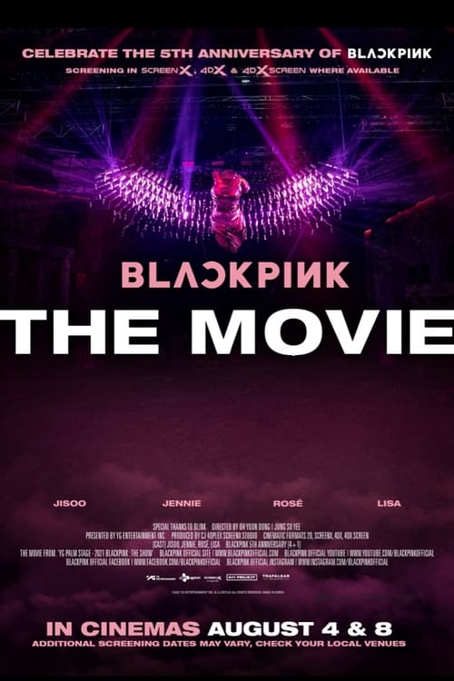 Cartel de la película Blackpink, la película