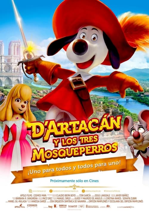 Cartel de la película D’Artacán y los tres mosqueperros