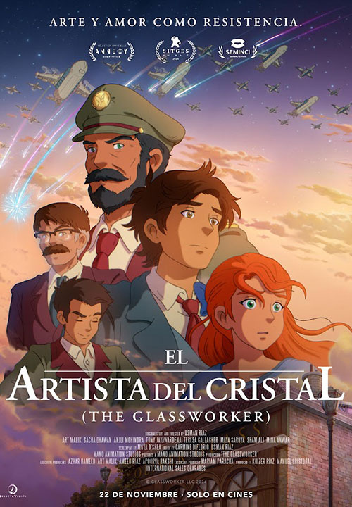 Cartel de la película El artista de cristal