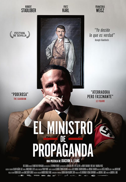 Cartel de la película El Ministro de propaganda