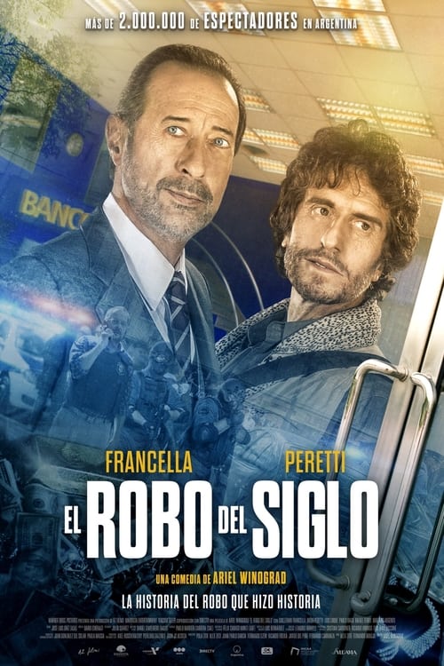 Cartel de la película El robo del siglo