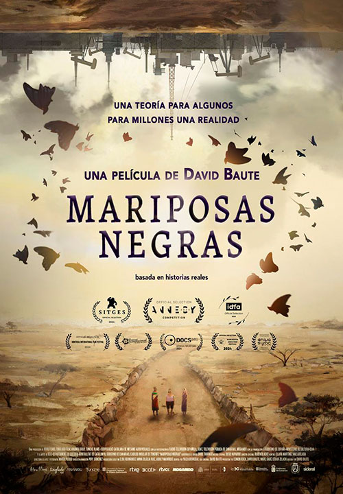 Cartel de la película Mariposas negras