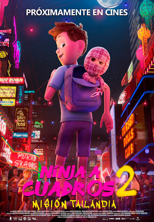 Cartel de la película Ninja a cuadros 2: Misión Tailandia