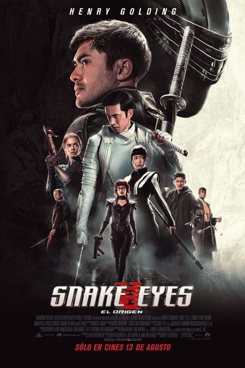 Cartel de la película Snake Eyes: El origen