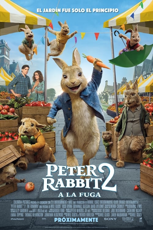 Cartel de la película Peter Rabbit 2: A la fuga