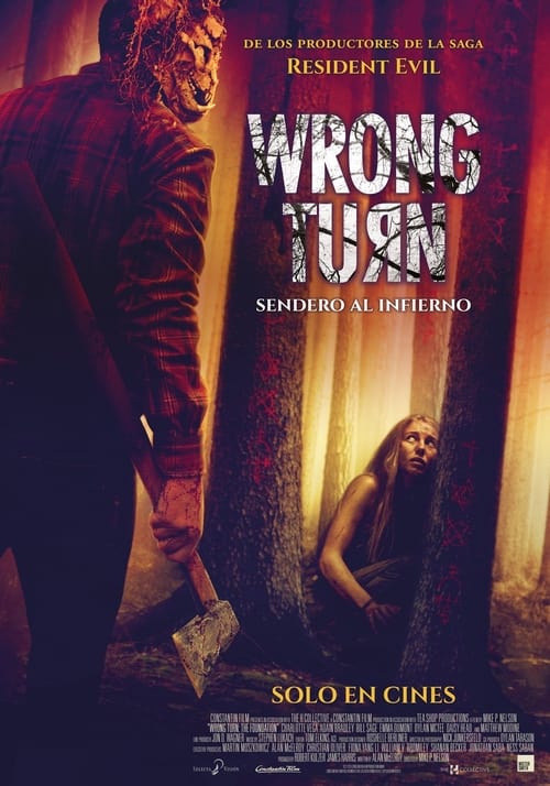 Cartel de la película Wrong Turn: Sendero al infierno