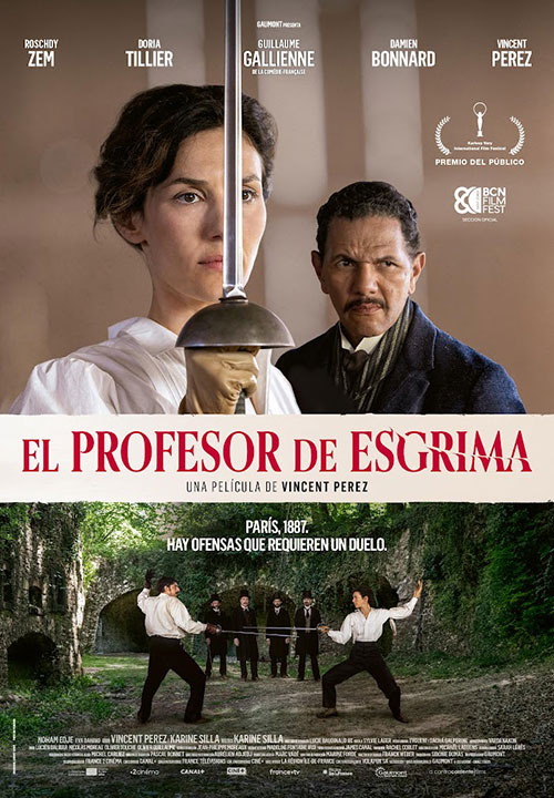 Cartel de la película El profesor de esgrima