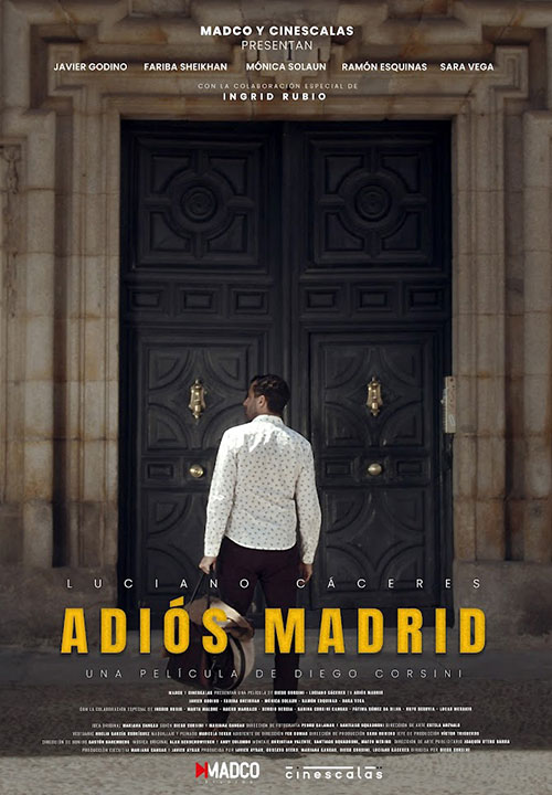 Cartel de la película Adiós Madrid