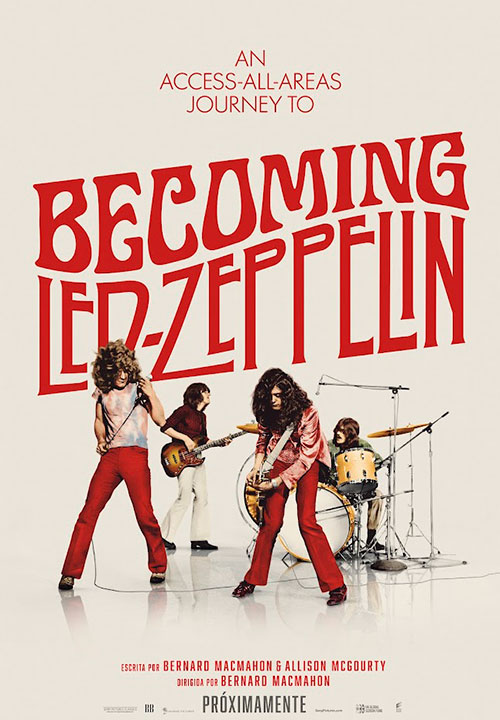 Cartel de la película Becoming Led Zeppelin