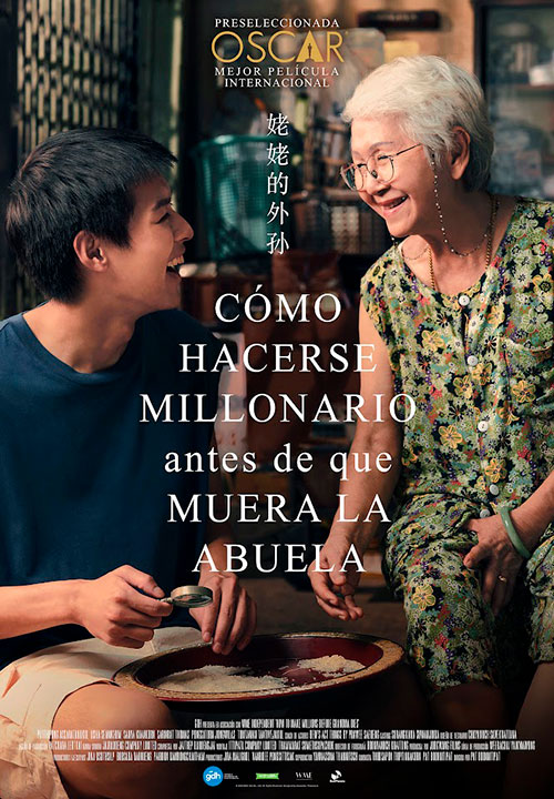 Cartel de la película Cómo hacerse millonario antes de que muera la abuela