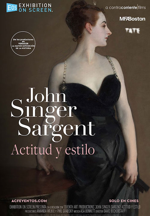 Cartel de la película John Singer Sargent: Actitud y estilo