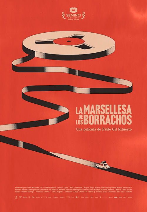 Cartel de la película La marsellesa de los borrachos