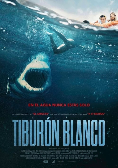 Cartel de la película Tiburón blanco