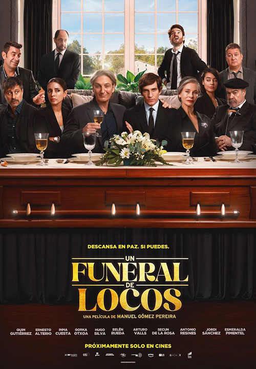 Cartel de la película Un funeral de locos