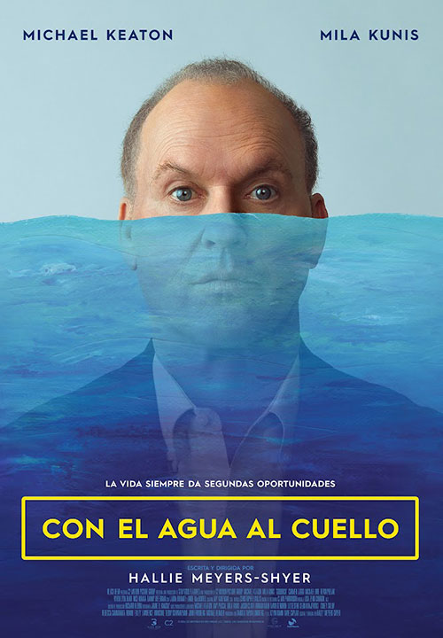 Cartel de la película Con el agua al cuello