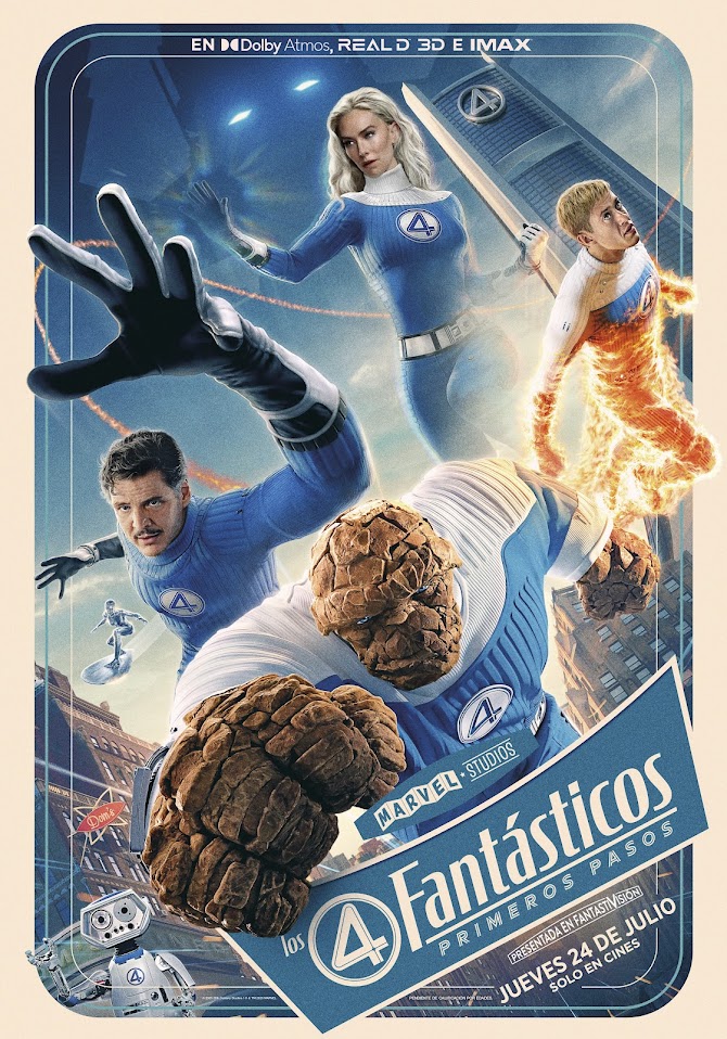 Cartel de la película Los 4 Fantásticos: Primeros pasos
