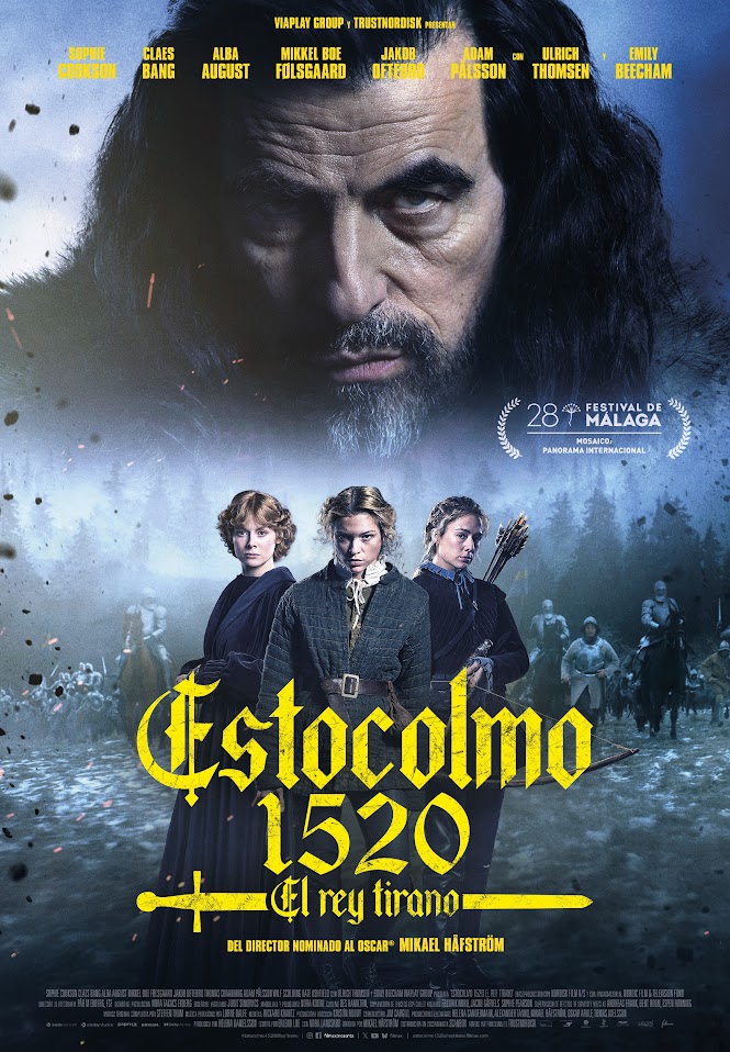 Cartel de la película Estocolmo 1520. El rey Tirano