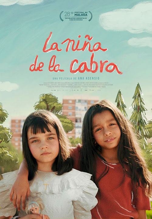 Cartel de la película La niña de la cabra