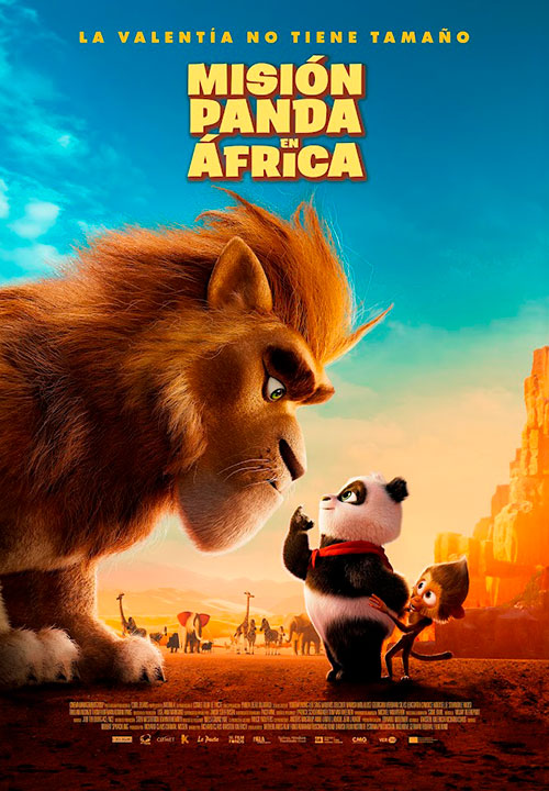 Cartel de la película Misión Panda en África