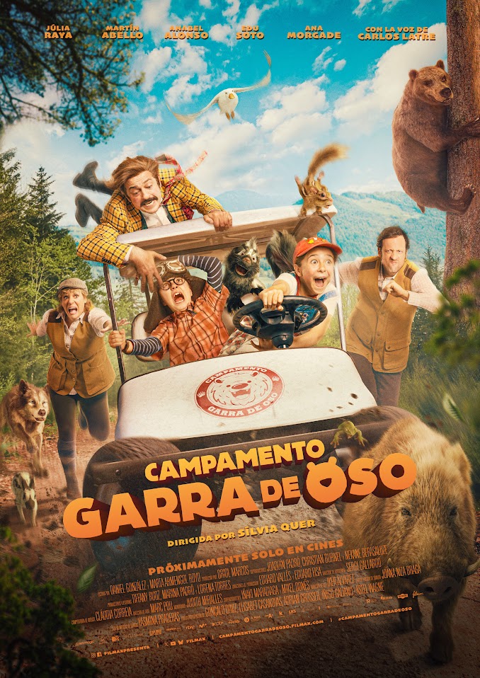 Cartel de la película Campamento Garra de Oso