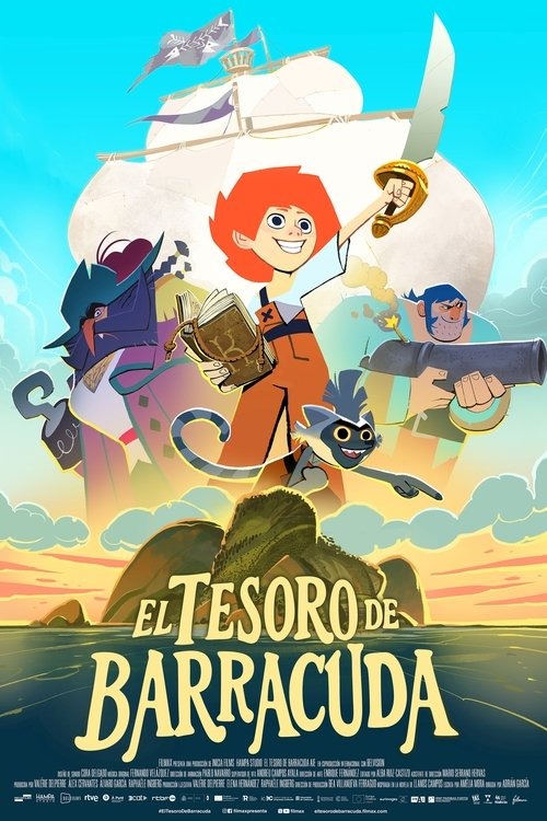 Cartel de la película El tesoro de Barracuda