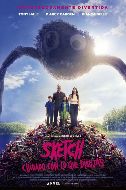 Cartel de la película Sketch. Cuidado con lo que dibujas