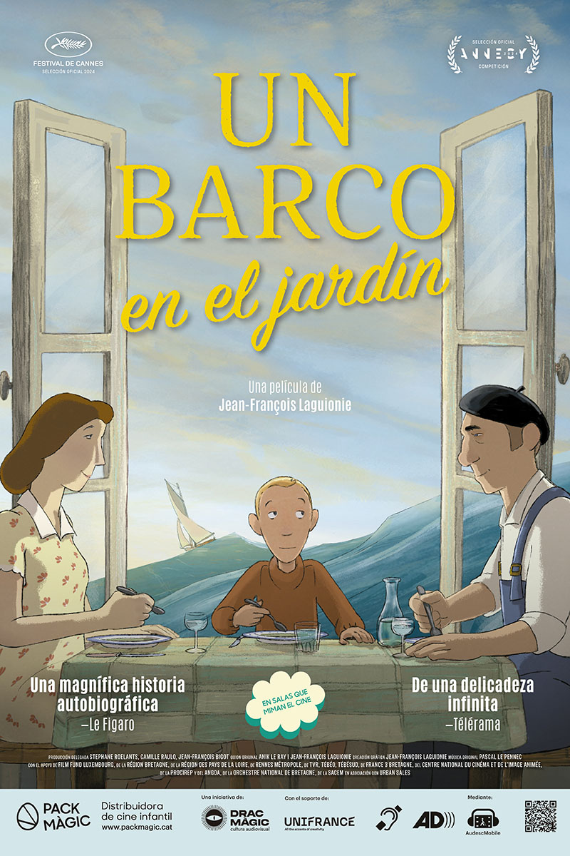 Cartel de la película Un barco en el jardín