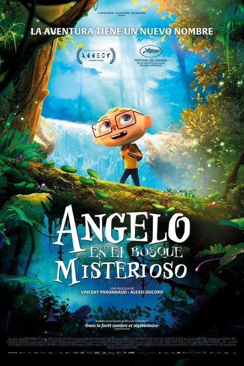 Cartel de la película Angelo en el bosque misterioso