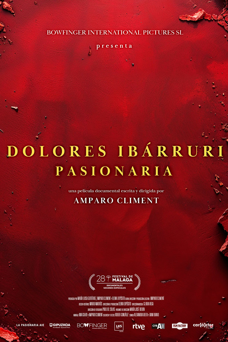 Cartel de la película Dolores Ibárruri. Pasionaria