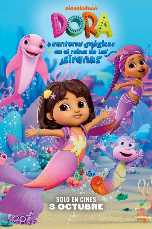 Cartel de la película Dora: Aventuras mágicas en el reino de las sirenas